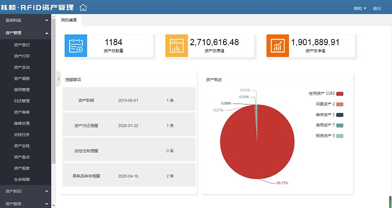 RFID資產(chǎn)管理軟件